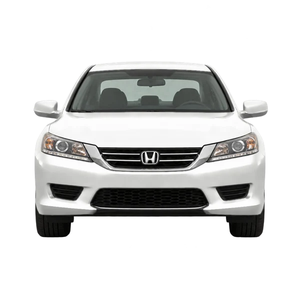 Honda Accord 2013 branco, vista frente