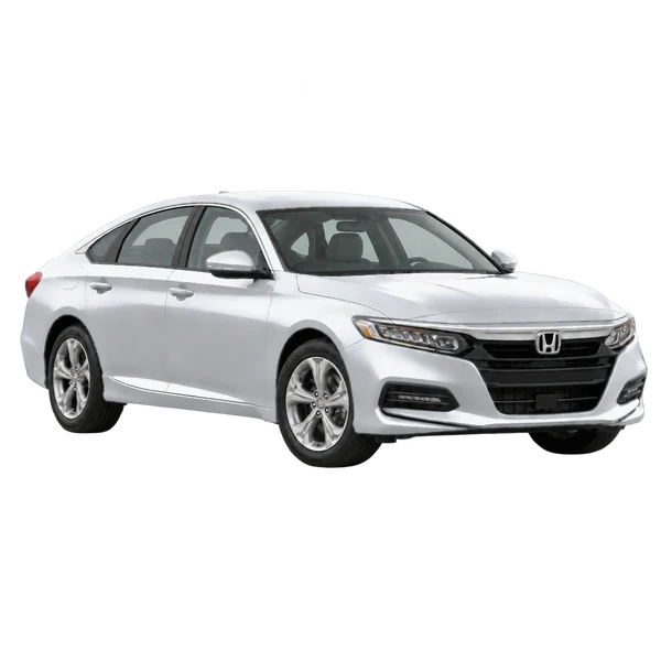2021 Honda Accord in Silber, Ansicht: Dreiviertelansicht vorne (nach rechts)
