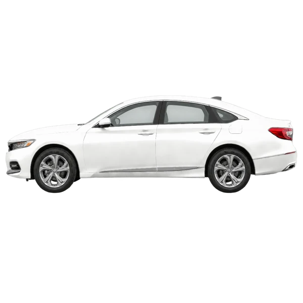 2021 Honda Accord in weiß, Ansicht: Seite (nach links gerichtet)