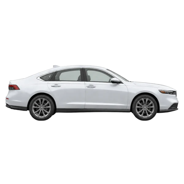 2025 Honda Accord in Silber, Ansicht: Seite (nach rechts gewandt)