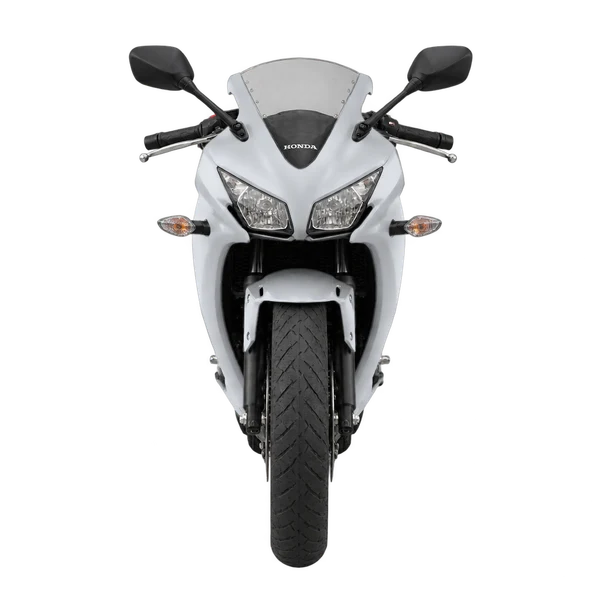 Honda CBR300RA 2017 argent, vue avant