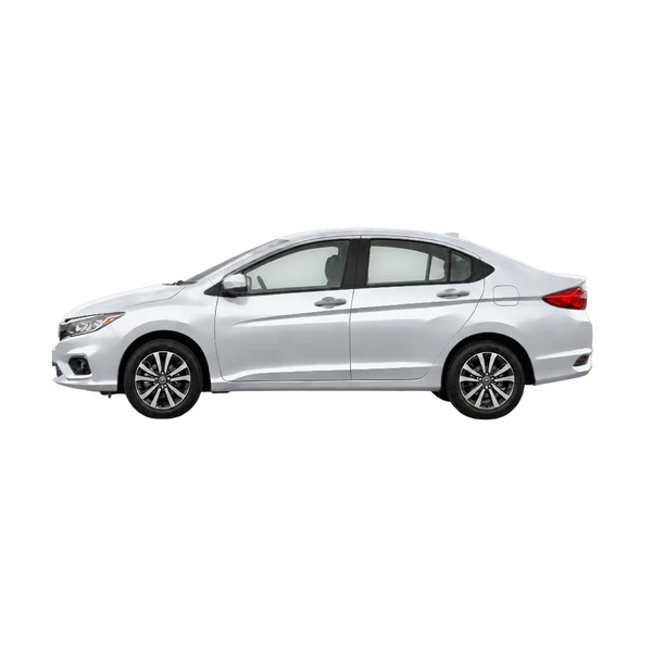 2020 Honda City in Silber, Ansicht: Seite (nach rechts gewandt)