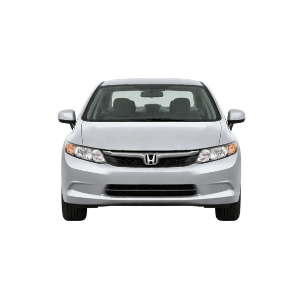 2012 Honda Civic in Silber, Ansicht: Front