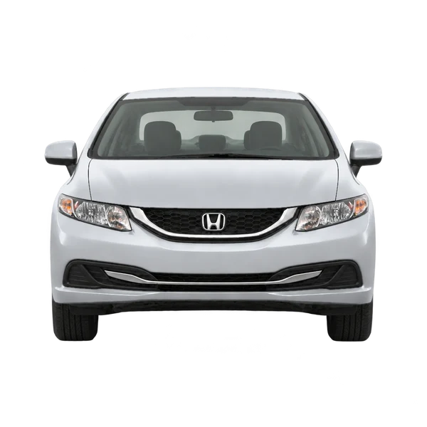 Honda Civic 2015 argent, vue avant