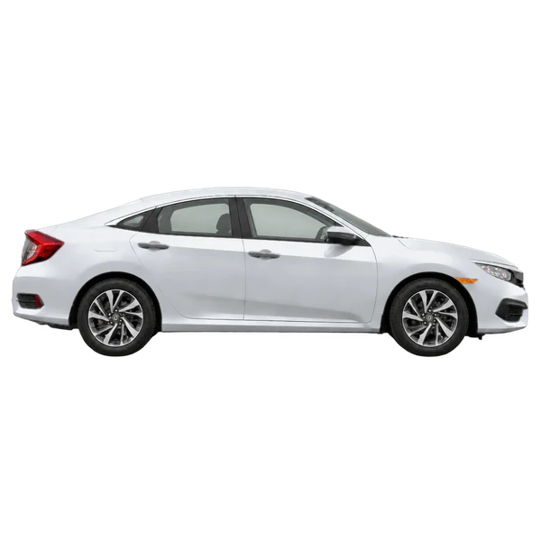 2017 Honda Civic in Silber, Ansicht: Seite (nach rechts gewandt)