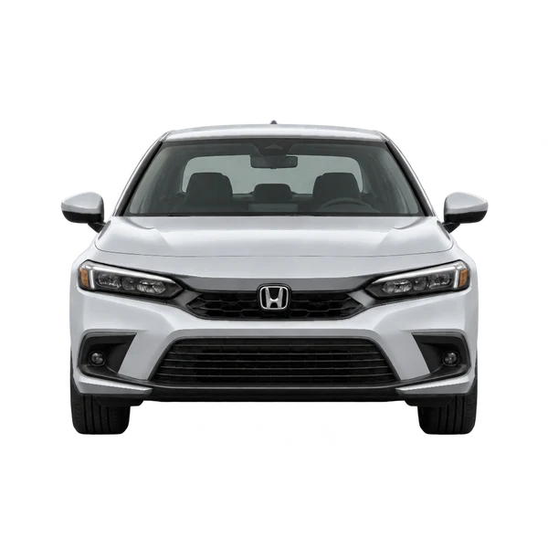 2024 Honda Civic in Silber, Ansicht: Front