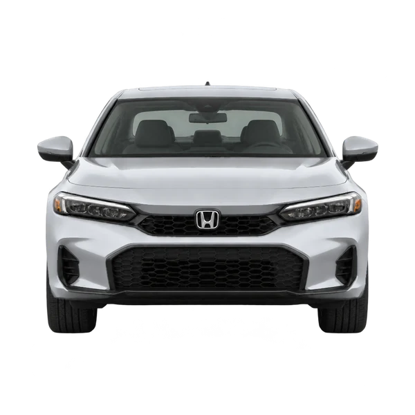 silver 2025 Honda Civic front view