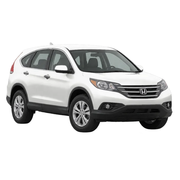 Honda CR-V 2012 branco, vista dianteira em três quartos (voltada para a esquerda)