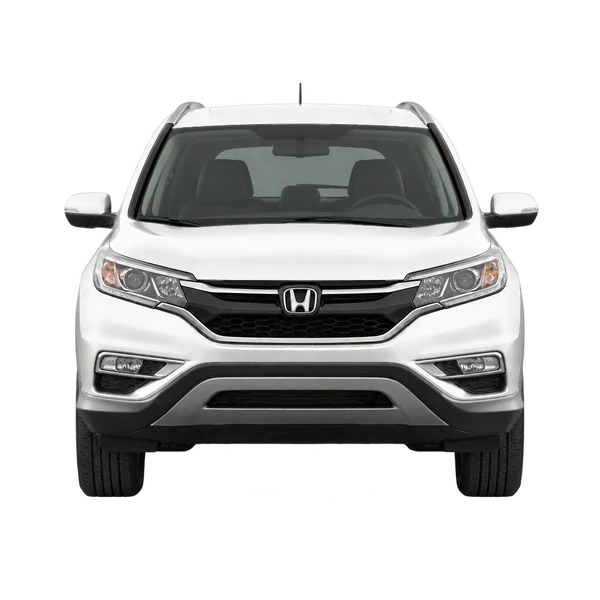 Honda CR-V 2015 branco, vista frente