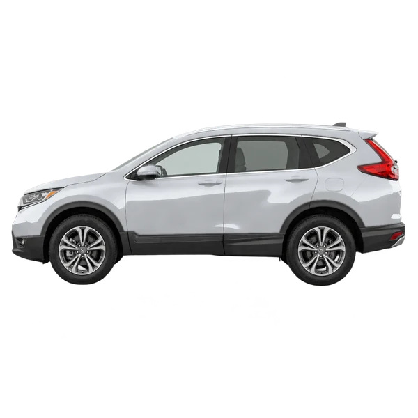 2021 Honda CR-V in Silber, Ansicht: Seite (nach links gerichtet)