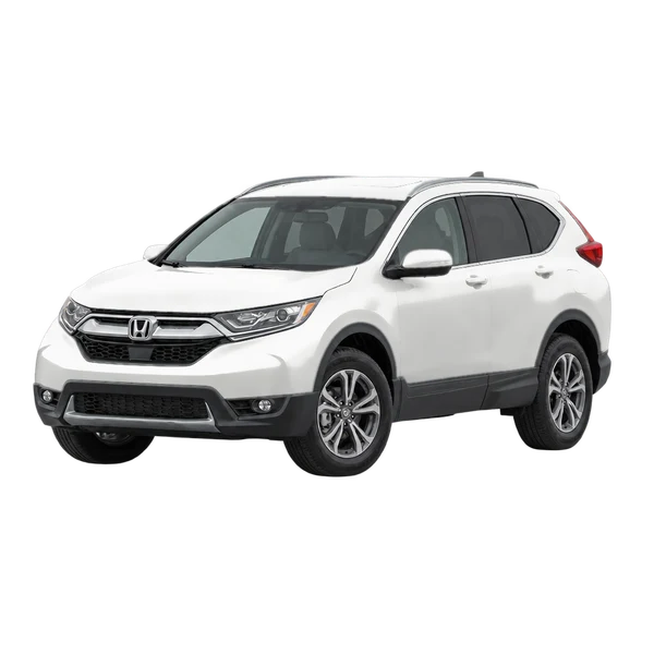 2021 Honda CR-V in weiß, Ansicht: Dreiviertelansicht vorne (nach links gerichtet)
