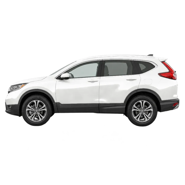 2021 Honda CR-V in weiß, Ansicht: Seite (nach links gerichtet)