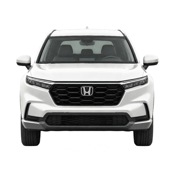 ホワイトの2024 Honda CR-V(正面ビュー)