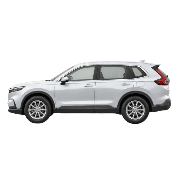 シルバーの2027 Honda CR-V(側面(左向き)ビュー)