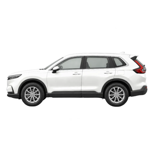 ホワイトの2027 Honda CR-V(側面(左向き)ビュー)