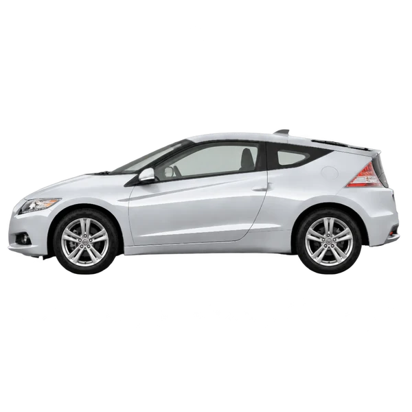 2011 Honda CR-Z in Silber, Ansicht: Seite (nach links gerichtet)