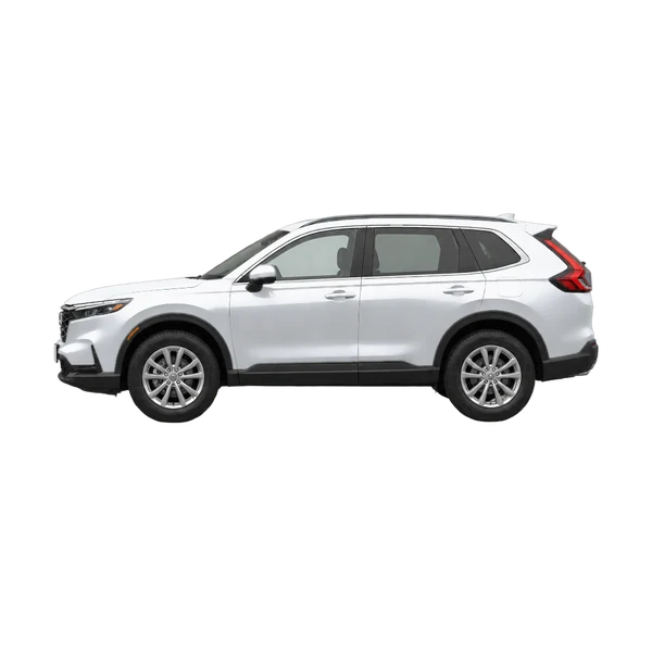 2025 Honda CRV in Silber, Ansicht: Seite (nach links gerichtet)