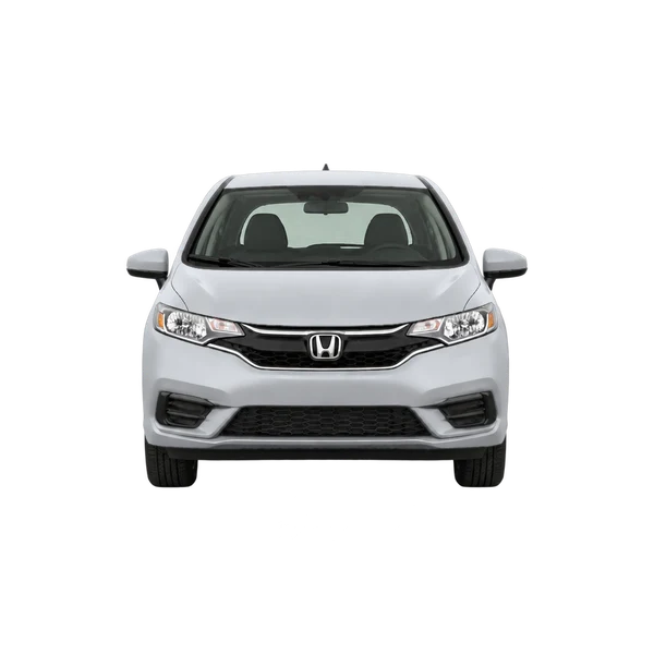 シルバーの2023 Honda Fit（正面ビュー）