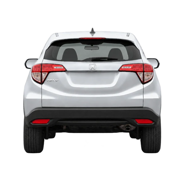 2021 Honda HR-V in Silber, Ansicht: Heck