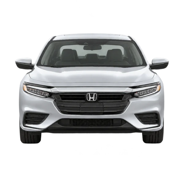Honda Insight 2020 prata, vista frente