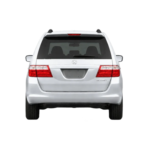 2005 Honda Odyssey in Silber, Ansicht: Heck