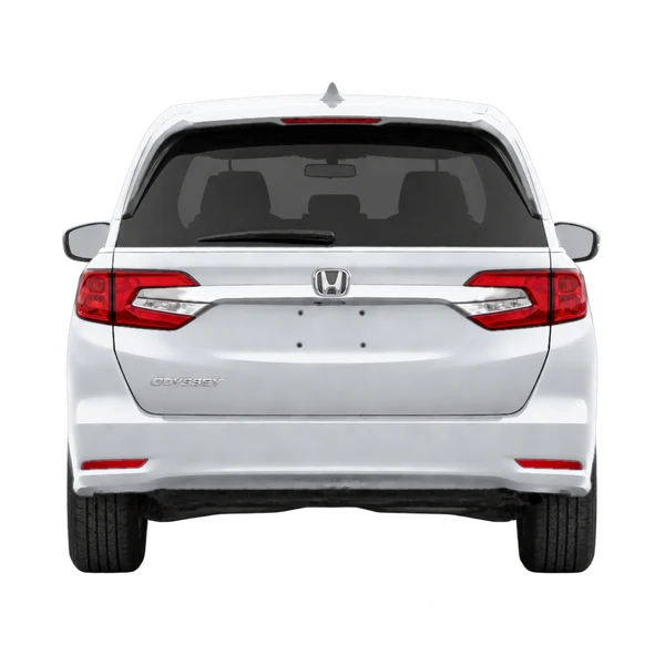 2019 Honda Odyssey in Silber, Ansicht: Heck