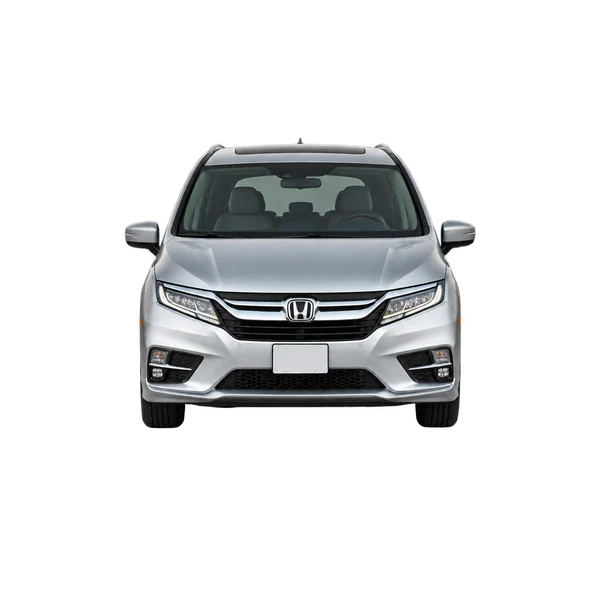 silver 2021 Honda Odyssey front view