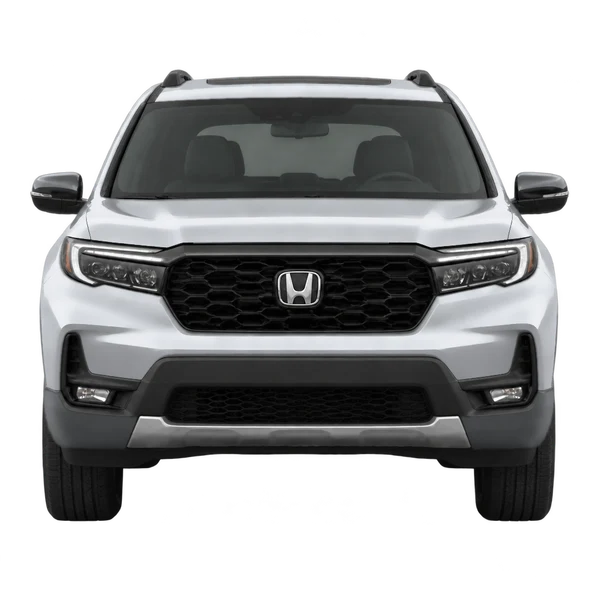 Honda Passport 2026 prata, vista frente