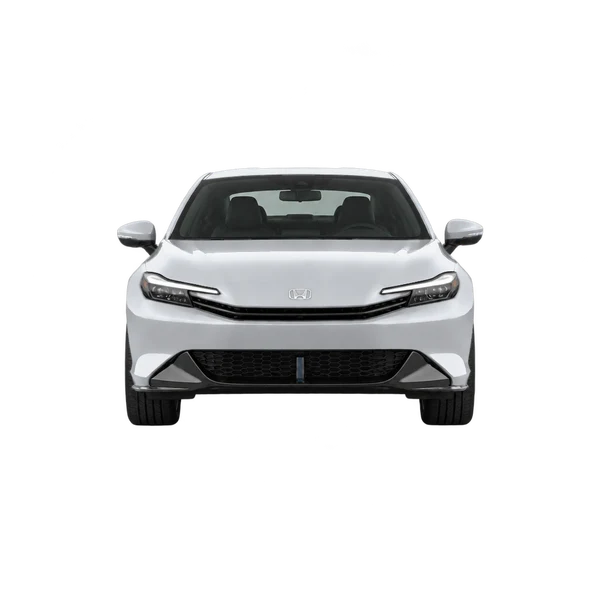 Honda Prelude 2026 باللون فضي، منظر أمامي