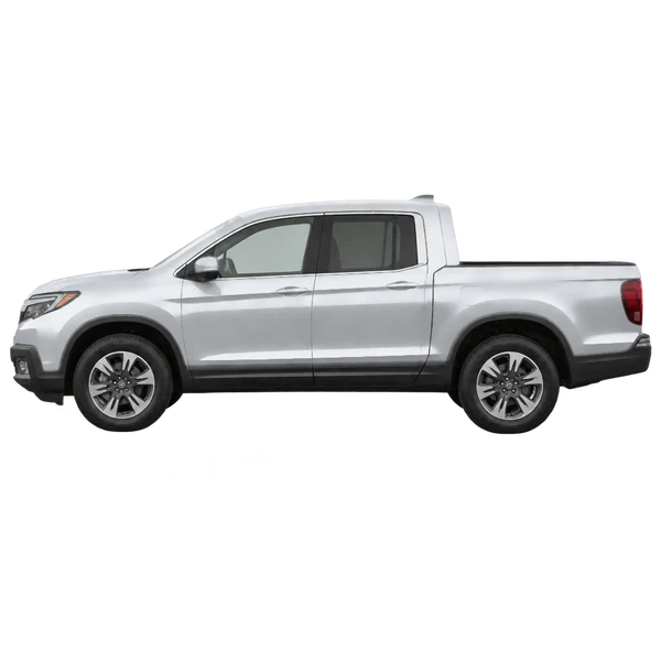2020 Honda Ridgeline in Silber, Ansicht: Seite (nach links gerichtet)