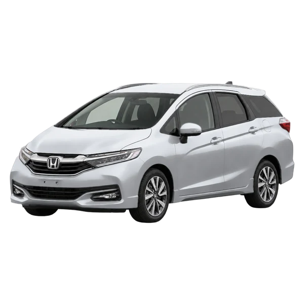 Honda Shuttle 2018 argent, vue trois-quarts avant (orienté vers la gauche)