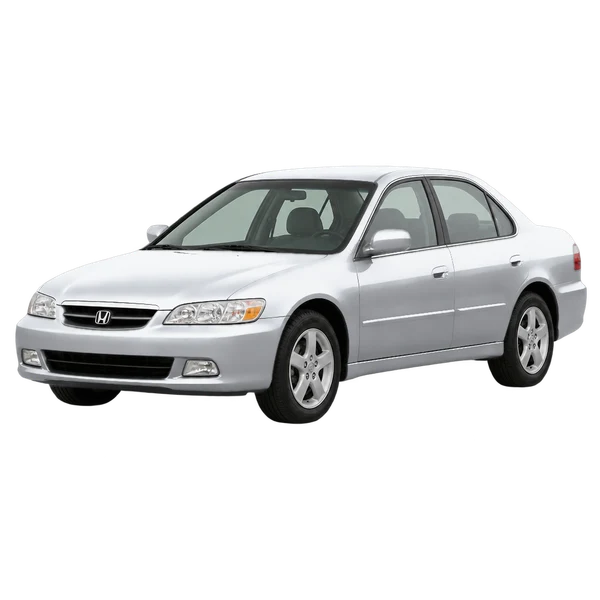 2002 HONDA VIGOR — Front three-quarter (facing left), silver