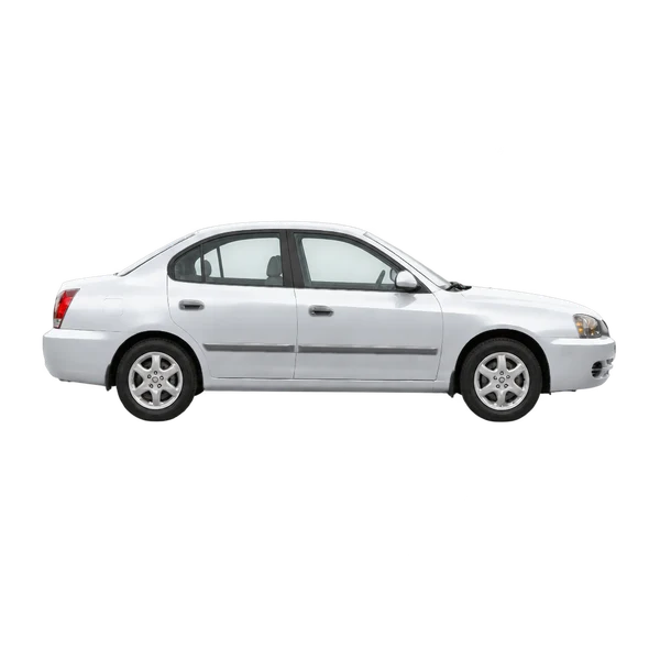 2004 Hyundai Elantra in Silber, Ansicht: Seite (nach rechts gewandt)