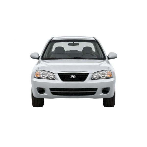 2005 Hyundai Elantra in Silber, Ansicht: Front