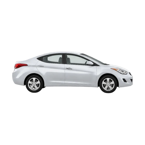 2012 Hyundai Elantra in Silber, Ansicht: Seite (nach rechts gewandt)