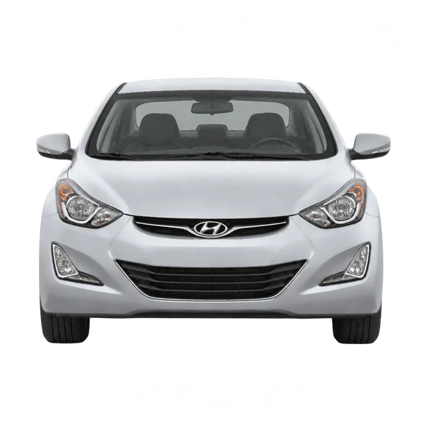 2014 Hyundai Elantra in Silber, Ansicht: Front