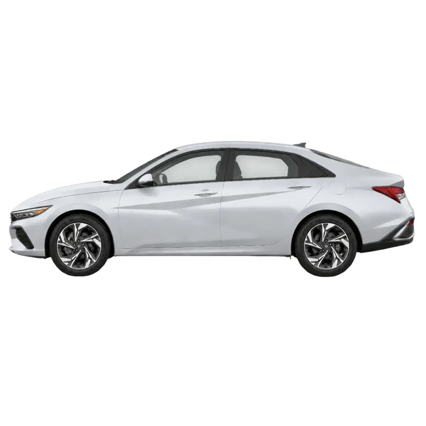 2024 Hyundai Elantra in Silber, Ansicht: Seite (nach links gerichtet)