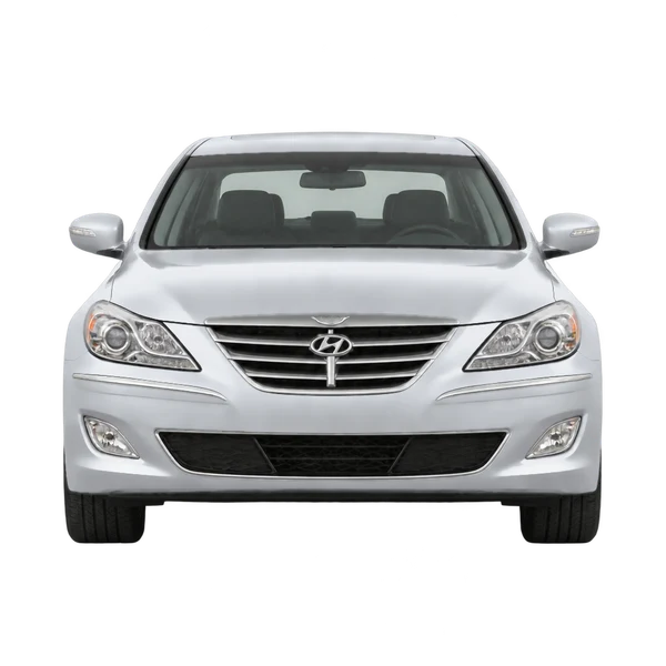 2014 Hyundai Genesis in Silber, Ansicht: Front