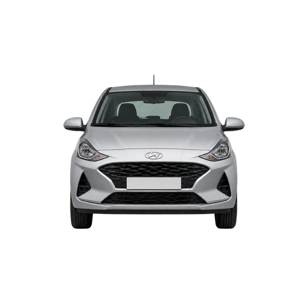 Hyundai I10 2026 prata, vista frente
