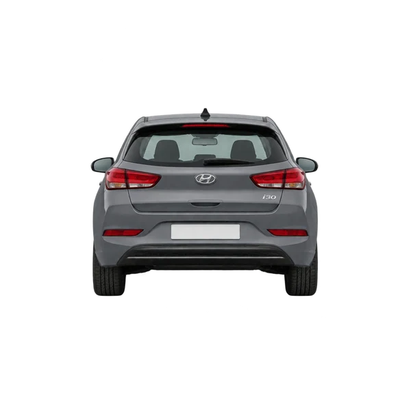 2022 Hyundai I30 in Grau, Ansicht: Heck