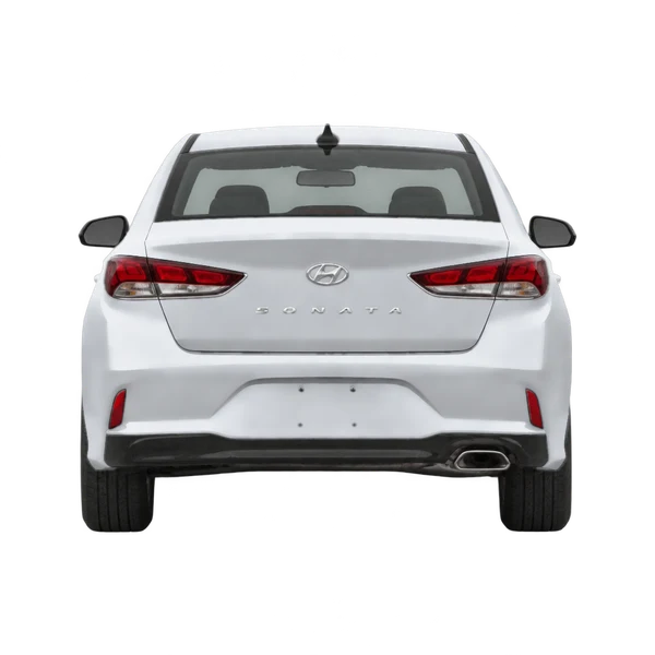 2019 Hyundai Sonata in Silber, Ansicht: Heck
