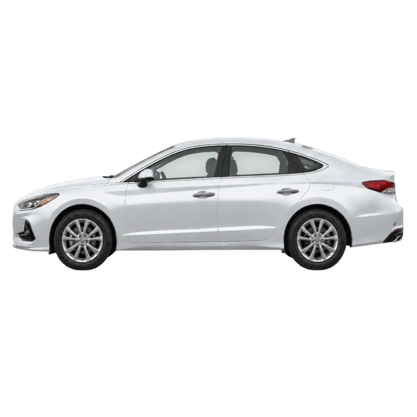 2021 Hyundai Sonata in Silber, Ansicht: Seite (nach links gerichtet)