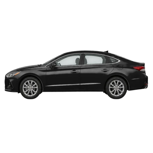 2022 Hyundai Sonata in schwarz, Ansicht: Seite (nach links gerichtet)