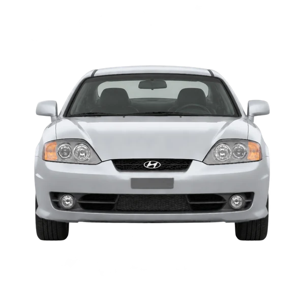 2005 Hyundai Tiburon in Silber, Ansicht: Front