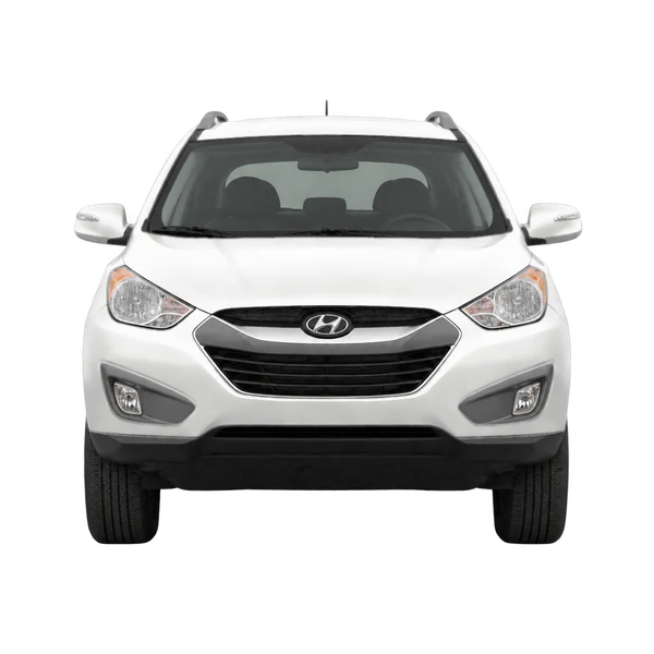 Hyundai Tucson 2015 blanc, vue avant