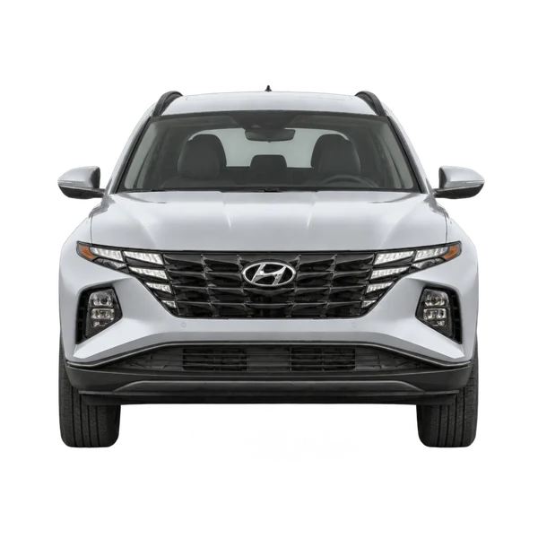 silver 2022 Hyundai Tucson front view