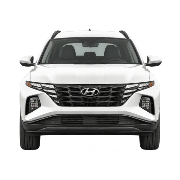 white 2022 Hyundai Tucson front view