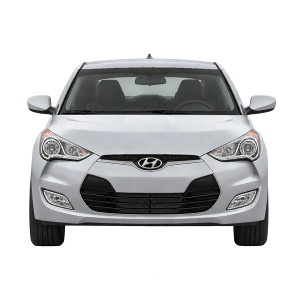 Hyundai Veloster 2014 argent, vue avant
