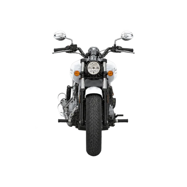 Indian Scout 2018 argent, vue avant