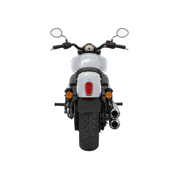 Indian Scout 2018 argent, vue arrière